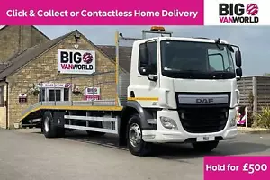 2017 Daf CF FA260 4X2 18TON HGV ALLOY BEAVERTAIL DROPSIDE Diesel white Au - Picture 1 of 20