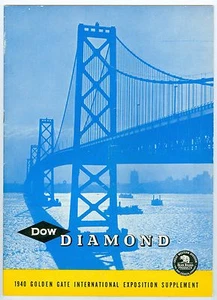 1940 Dow Chemical Co. San Francisco Golden Gate International Exposition GGIE - Picture 1 of 9