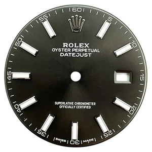 Original Rolex Oyster Perpetual Datejust 41mm Zifferblatt Grau & Silber 126300 126334 - Bild 1 von 4