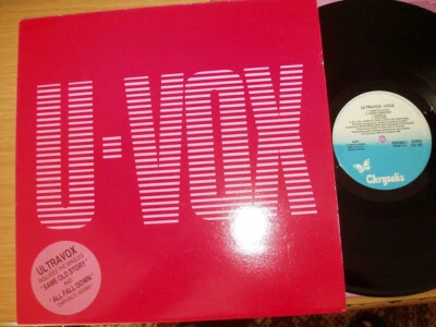 Ultravox ‎– U-VOX- Vinyl LP Album Greek Analogue 1st Pressing  1986 NEW* item - Image 1 of 2