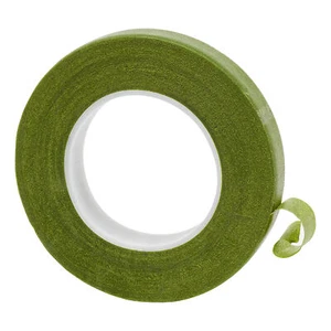 Floristenband, grün,12mm, 27,5 m Rolle - Bild 1 von 1