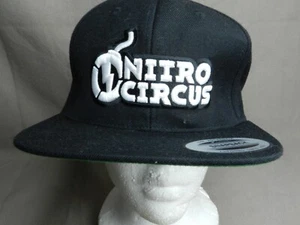 Nitro Circus Black Mens Snapback Cap Hat - Picture 1 of 8