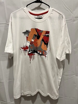 And1 Shirt Mens 2XL White Red Basketball Crossover Short Sleeve - Image 1 of 4
