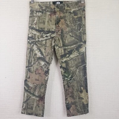 Calça cargo camuflada Mossy Oak juvenil 14 28w x 21L  - Imagem 1 de 4