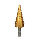 1pc Large HSS Steel Step Cone Drill Titanium Bit Hole Cutter 4-12/20/32mm H`uk