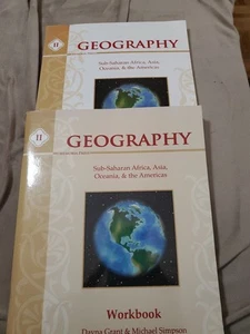 Geography 2 Memoria Press Exploring Mapping World Teacher Guide and Student Work - Picture 1 of 10