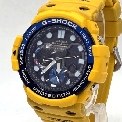 Rare G-SHOCK GN-1000 Gulfmaster Yellow Color Tested Excellent Condition - Image 1 of 4