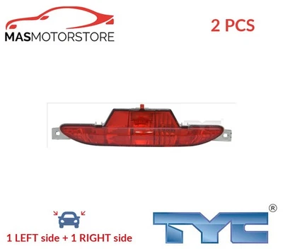 FOG LIGHT LAMP PAIR CENTRE TYC 19-12467-01-2 2PCS FOR PEUGEOT 208 - Image 1 of 4