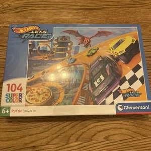 Hot Wheels Puzzle Hot Wheels Lets Race 104 Teile Puzzle - Bild 1 von 2