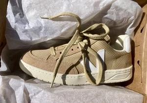 Veja Campo Sneakers Low-Top Womens Suede Dune Tan Lace Up Shoes Size 6 EU 36 - Picture 1 of 4