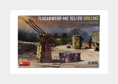 1:35 MINIART Flugabwehr Mg 151Kit20 Drilling Military 1945 Kit MA35438 - Immagine 1 di 2