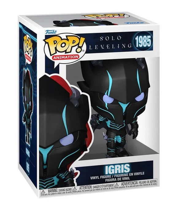 Figura Vinilo Funko Pop Solo Leveling Igris 1985 Foto 1 de 1