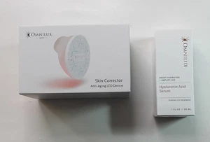 ¡NUEVO! Dispositivo LED antienvejecimiento corrector de piel Omnilux con suero de ácido hialurónico - Imagen 1 de 15
