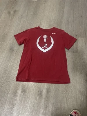 ALABAMA FUTBOL Nike Camiseta Atlética Manga Corta Niños o Niñas Talla Grande-Rojo Foto 1 de 4