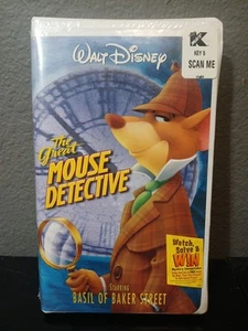 The Adventures of the Great Mouse Detective VHS by Disney ** New & Factory Seale - Picture 1 of 5