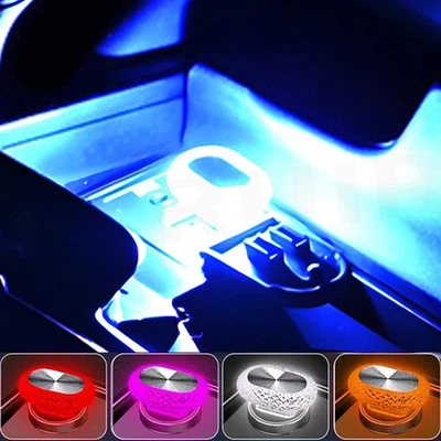 1pc USB LED Car Interior Light Atmosphere Light Ambient Bright Lamp Accessories - Image 1 of 4