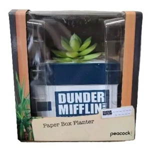 Dunder Mifflin: THE OFFICE Paper Company BOX PLANTER - TV Show Collector Edition - Picture 1 of 5