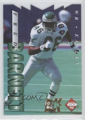 1995 Collector's Edge 22K Gold Die-Cut /500 Fred Barnett #153 - Image 1 of 2