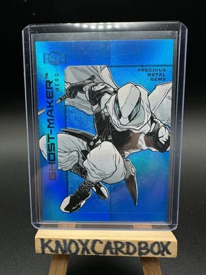2025 SKYBOX METAL BATMAN UNIVERSE GHOST MAKER BLUE PRECIOUS METAL GEMS PMG 39/50 - Image 1 of 2