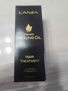 Aceite curativo de queratina LANZA tratamiento para el cabello 3,4 fl oz/100 ml - Imagen 1 de 5