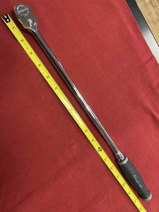 snap on 3/8" Drive Soft Grip Long Fixed Head Ratchet FHLL80USA PPSDM352226 - Picture 1 of 7