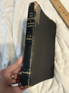 1959 📖 The New Testament in Modern English J.B. Phillips Black Leatherette - Bild 1 von 9