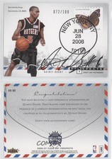 2006-07 Fleer Hot Prospects Draft Day Postmarks /100 Quincy Douby Rookie Auto RC