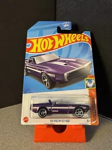 2023 Hot Wheels '69 Shelby GT-500 Viola #195/250 Muscle Mania 9/10 - Foto 1 di 5