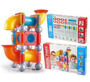 Educational Imagination  learning magnetic  kids 46pc  NEW Magnet school - Picture 1 of 2