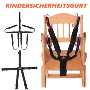 Kinder 5-Punkt Sicherheitsgurt Gürtel Für Kinderwagen Hochstuhl Sicherheitsgurte - Bild 1 von 17