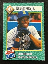 1990 Ken Griffey Jr. Sports Illustrated SI For Kids NM-Mint Seattle Mariners HOF