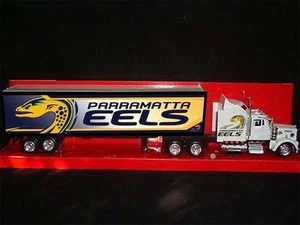 Parramatta Eels Custom Kenworth W900 Rugby League Truck 1/43 - Picture 1 of 1