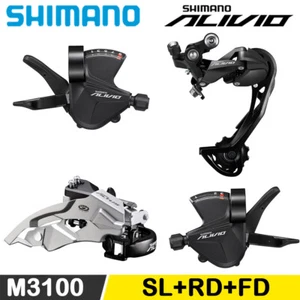 SHIMANO ALIVIO M3100 2x9 3x9 Speed Groupset Front Rear Derailleur Shifter MTB - Picture 1 of 11