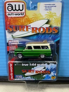 1/64 JOHNNY LIGHTNING FLAMES MIJO EXCLUSIVES 1965 CHEVROLET SUBURBAN SURF ROD - Picture 1 of 2