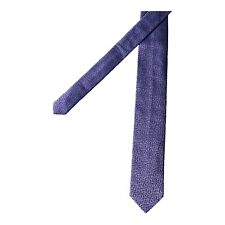 DORMEUIL PARIS Mens 100% Silk Tie Hand Made In France 8cm Width Necktie 