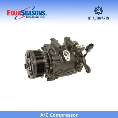 Compressor A/C Honda Civic 1.8L L4 2006-2011 4 estações 2007 2008 2009 2010 - Imagem 1 de 4
