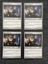 Rusted Sentinel X4 EX/NM M12 MTG Magic Cards Artifact Uncommon Golem