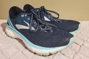 Women's Brooks Navy Blue Ghost 11 Tennis Shoes, Size 7, Running Walking - Picture 1 of 6