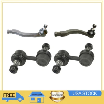 Barra estabilizadora de extremo de barra estabilizadora delantera 4 piezas para Honda CR-V 1998 1999 2000 2001 Foto 1 de 4