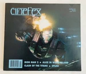 Cinefex #122 July 2010 Iron Man 2 Alice In Wonderland Clash of the Titans Splice - Picture 1 of 6