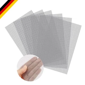 6 Stück Edelstahl Wire Mesh 20 * 30cm Feinmaschig Gitter Edelstahlgitter Fein... - Bild 1 von 9