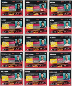 Turbo Attax F1 (Fórmula 1 / Fórmula 1) 2021 - TODAS LAS 15 COMODIDADES DEL HOGAR (HC1 - HC15) - Imagen 1 de 1