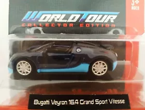 1/64 BUGATTI VEYRON GRAND SPORT VITESSE COCHE METAL A ESCALA SCALE CAR DIE CAST - Imagen 1 de 4