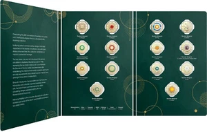 2023 35th ANNIVERSARY OF THE TWO DOLLAR COIN SET OF 14 COLOUR $2 UNC COINS RAM - Picture 1 of 13