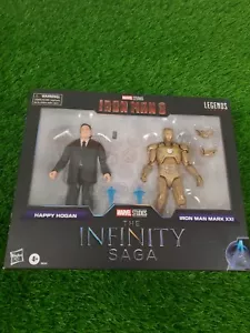 Marvel Legends The Infinity Saga Iron Man 3 HAPPY HOGAN & IRON MAN MARK XXI - Picture 1 of 4