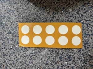 Burstner Creme Effekt Aufkleber 3174292 10er Pack - Bild 1 von 1