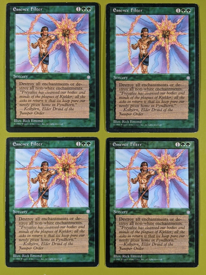 Essence Filter x4 Ice Age 4x Playset Magic the Gathering MTG  - Image 1 of 1