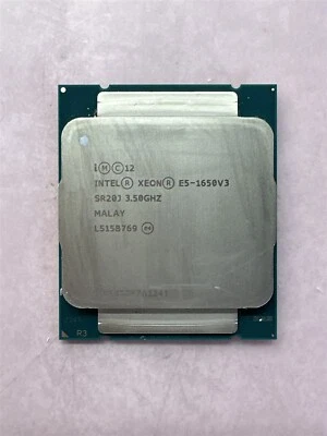 INTEL XEON E5-1650v3 6-CORE LGA 2011-3 3.50GHz SR20J CPU PROCESSOR - Image 1 of 2