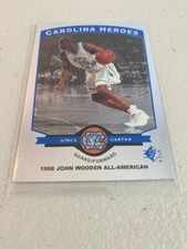 1998-99 SP Top Prospects Carolina Heroes #H7 Vince Carter Rookie Raptors UNC