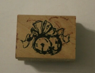 Cinta Jingle Bells Navidad vacaciones sello de goma 2004 impresiones artísticas H-2748 Foto 1 de 4